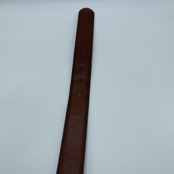 Unbranded Brown Genuine Leather Belt 5163 Women's Size M - Picture 10 of 12